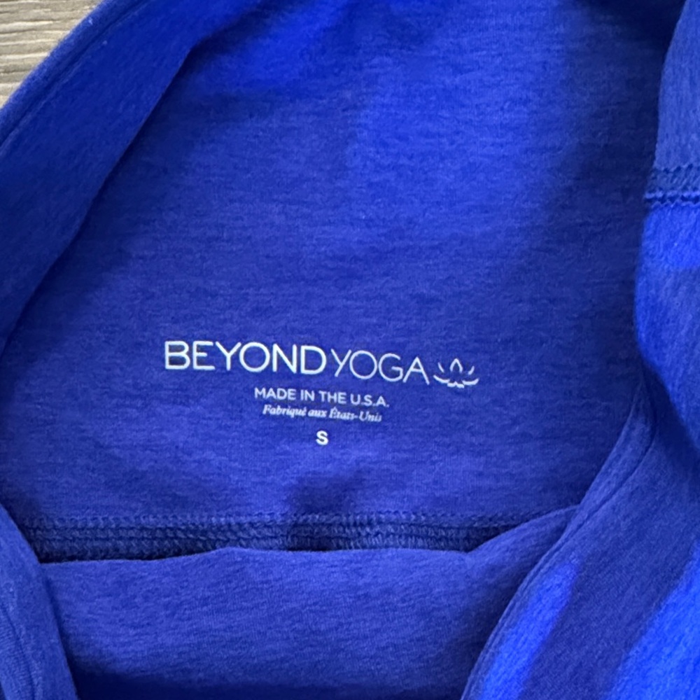 Beyond Yoga Spacedye Pocket High-Rise Leggings in Cobalt Small - Picture 3 of 4